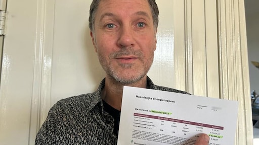 Antoine krijgt energierekening van 84.000 euro: 'Ik schrok me rot'