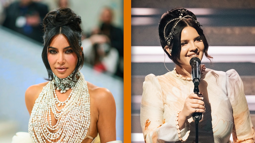 Kim Kardashian strikt Lana Del Rey voor valentijnscampagne