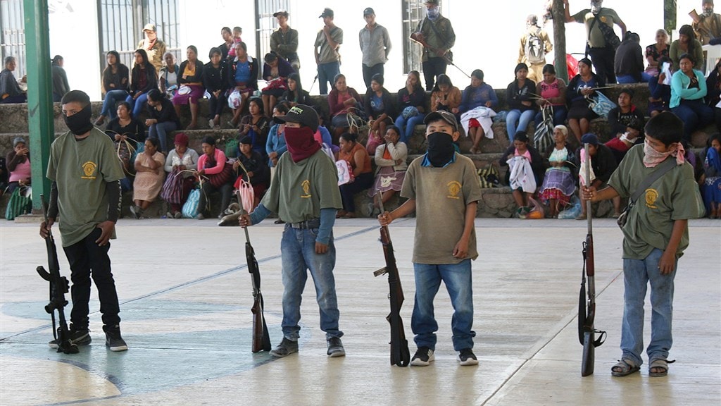 Kinderen ingezet tegen georganiseerde misdaad Mexico