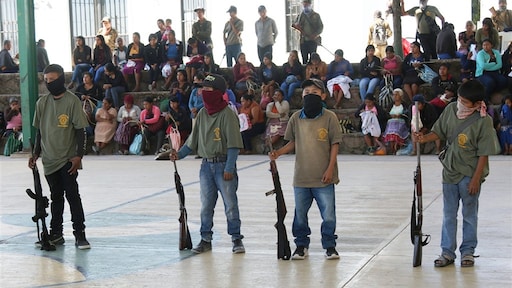 Kinderen ingezet tegen georganiseerde misdaad Mexico