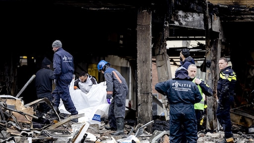 Lichaam slachtoffer onder puin vandaan gehaald in Rotterdam