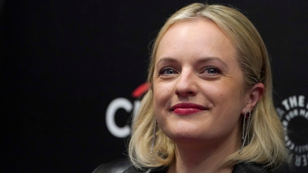 The Handmaid's Tale-actrice Elisabeth Moss in blijde verwachting