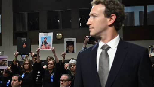 Zuckerberg: sorry voor schade door sociale media bij kinderen