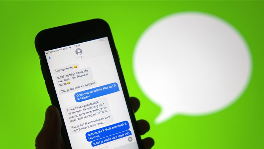 Valse sms'jes of appjes favoriete middel bij fraudeurs in 2023