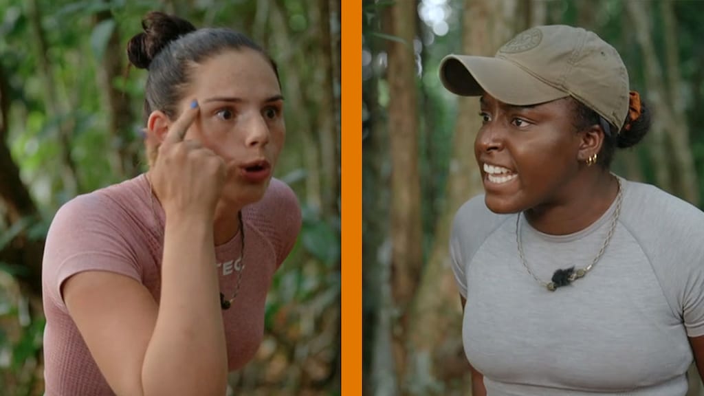 Hel breekt los in Echte Meisjes in de Jungle: Famke Louise en Deveny in heftige ruzie