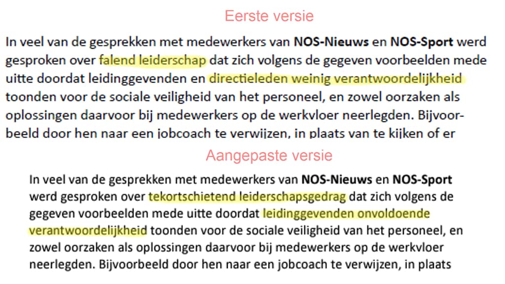 Falend leiderschap van de directie wordt tekortschietend leiderschap van leidinggevenden.