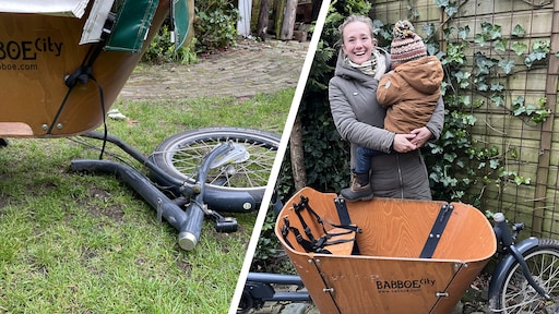 Bakfietsen Babboe breken met grote regelmaat: 'Klabang, doormidden'