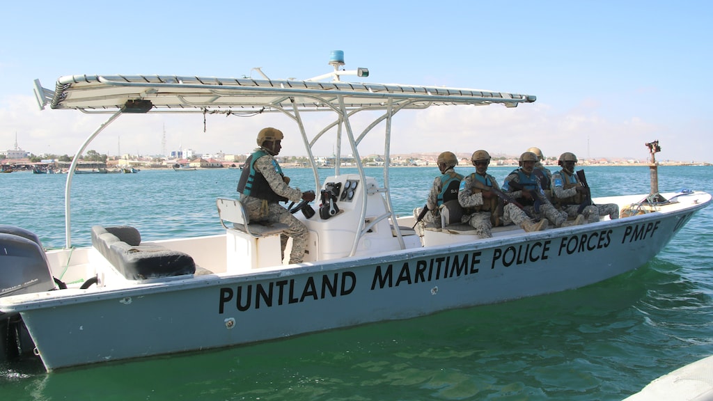 Patrouille voor de kust van Somalië tegen piraten, eind januari dit jaar.