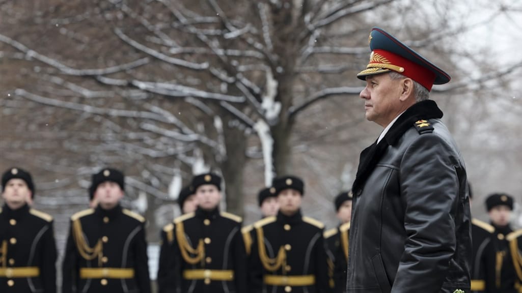 De Russische minister van Defensie Sergej Sjojgoe