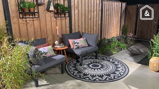 Van kale modderpoel naar knusse leeftuin met veel groen