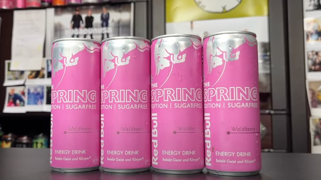 Nieuwe roze Red Bull razend populair: 'Naar Duitsland gereden'