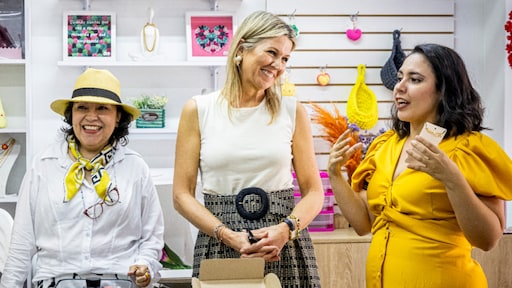 Máxima bezorgd over Nederlandse jongeren die veel kopen op krediet