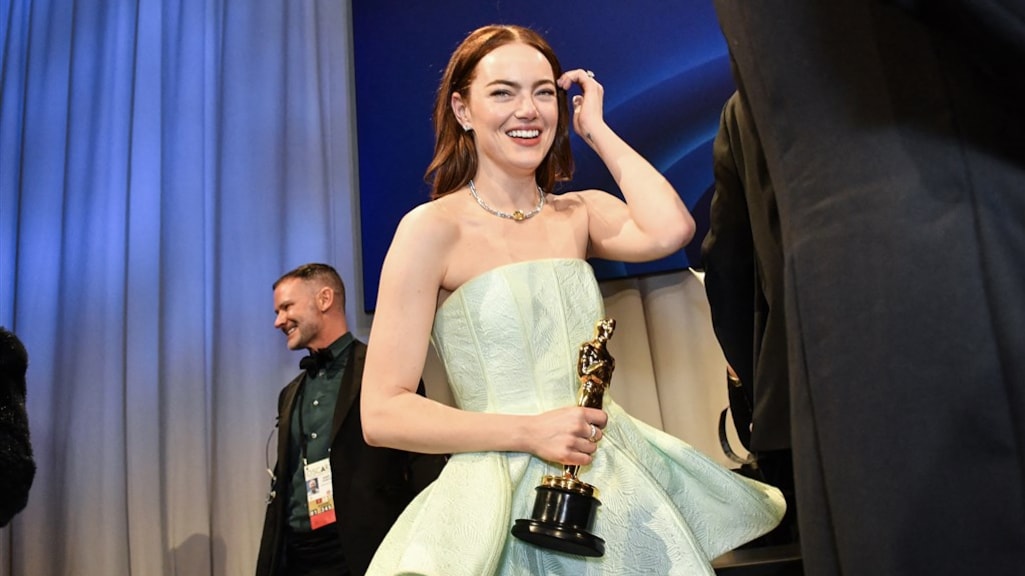 Emma Stone wint Oscar voor beste actrice in de film Poor Things