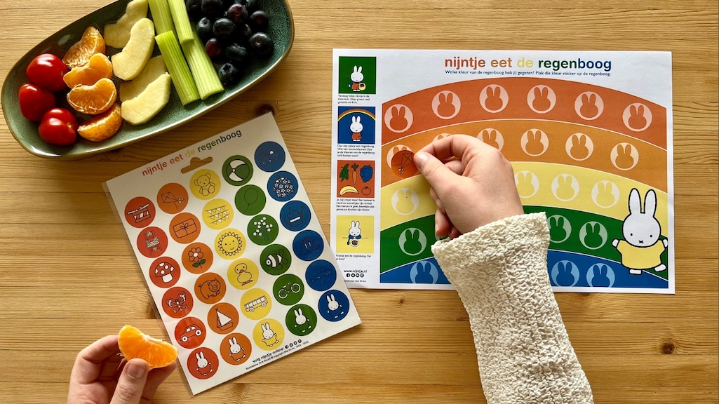 Nijntje-methode moet kinderen aan groente en fruit krijgen: 'Kleuren eten'