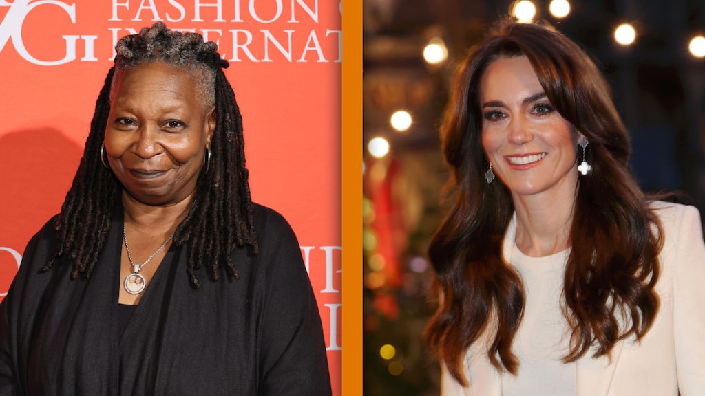 Whoopi Goldberg neemt het op voor Kate na Photoshop-blunders