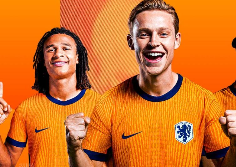 In dit shirt speelt Oranje deze zomer op het EK voetbal
