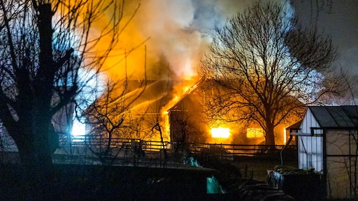 Evenveel stalbranden, maar minder dode dieren in 2023