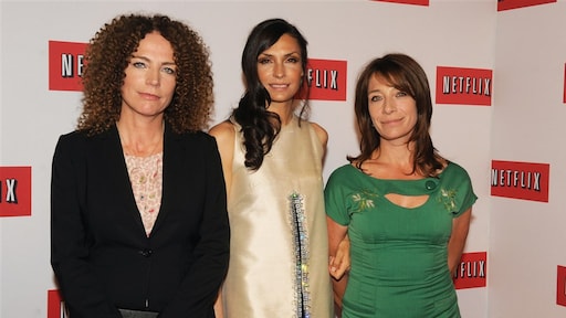 Famke Janssen werkt bij Nederlandse Netflix-serie samen met zus