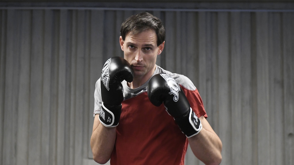 Wopke Hoekstra boksend
