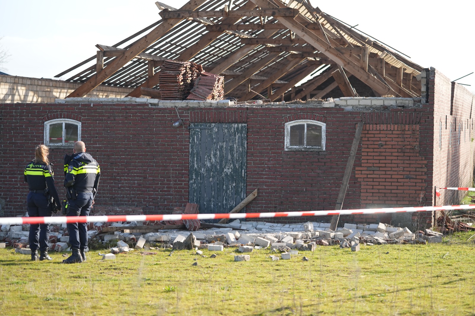 Dode door ingestorte muur in Limburgs dorp Haler