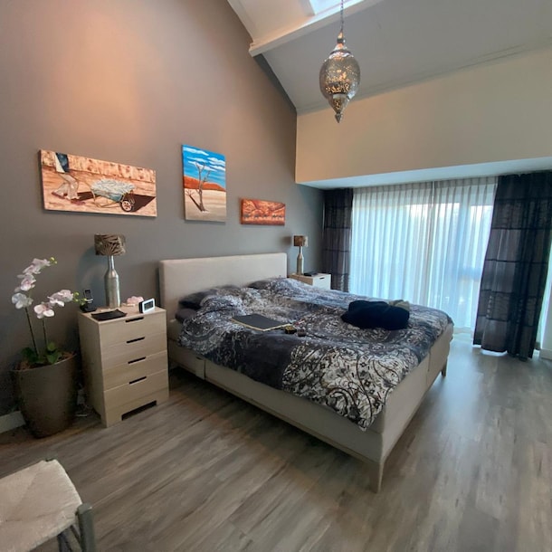 Bedroom before transformation.