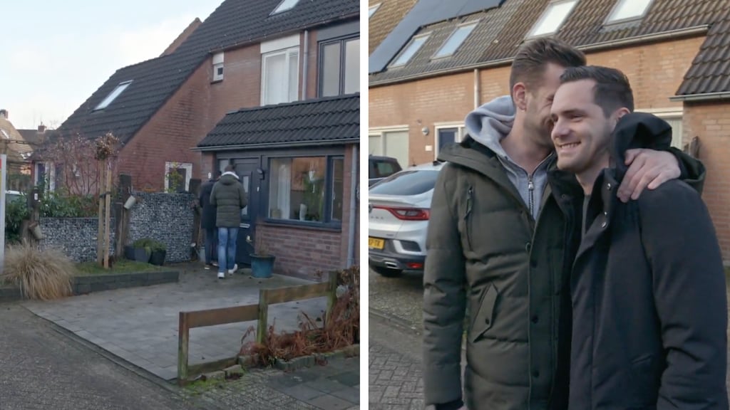 Matthijs en Koen zijn ontzettend blij met het aangekochte huis
