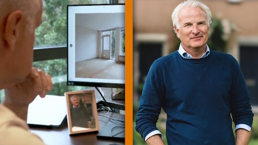 Gli spettatori urlano davanti alla foto di Bob Six sulla scrivania di Alex van Keulen in Buy Without Looking | Via RTL Gli spettatori urlano davanti alla foto di Bob Six sulla scrivania di Alex van Keulen in Buy Without Looking | Via RTL