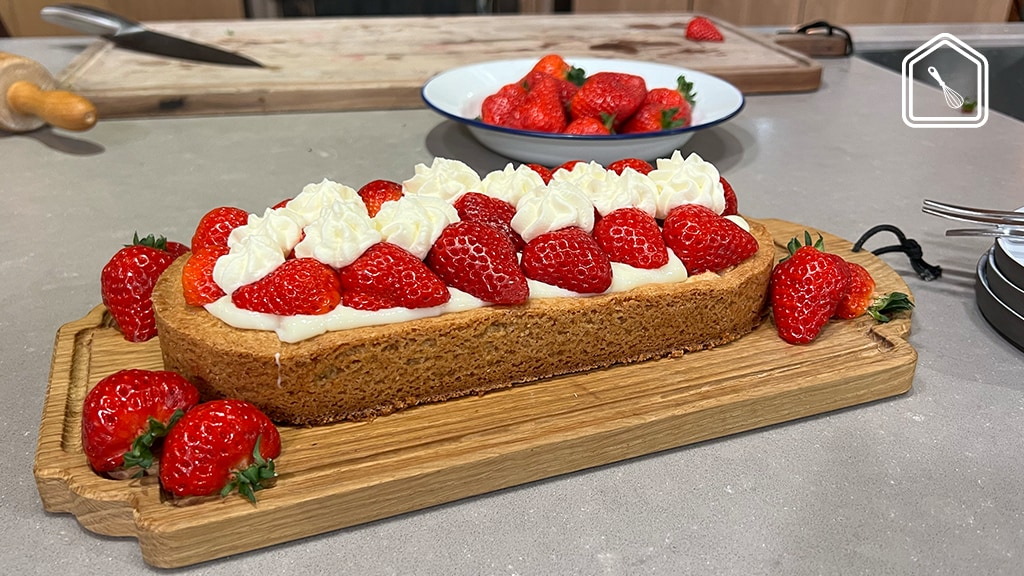 Zo maak je zelf een aardbeienslof