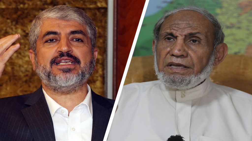 Meshaal (links) en Al-Zahar (rechts).