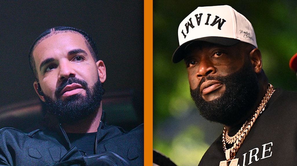Ruziënde rappers Drake en Rick Ross beledigen elkaar in nummers