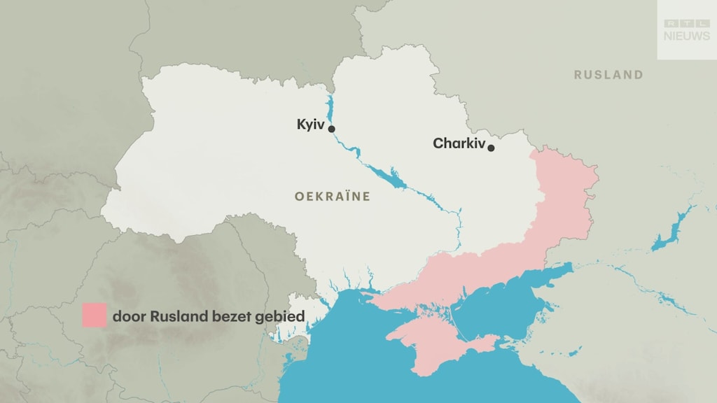 De actuele situatie aan het front in Oekraïne.