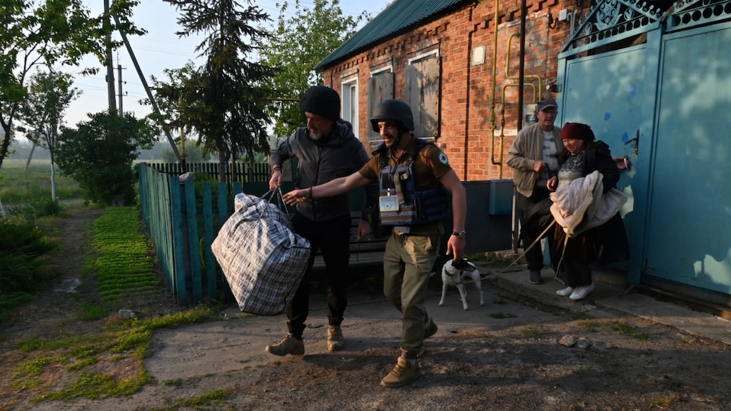 Oekraïne evacueert burgers uit regio Charkiv wegens Russische aanvallen