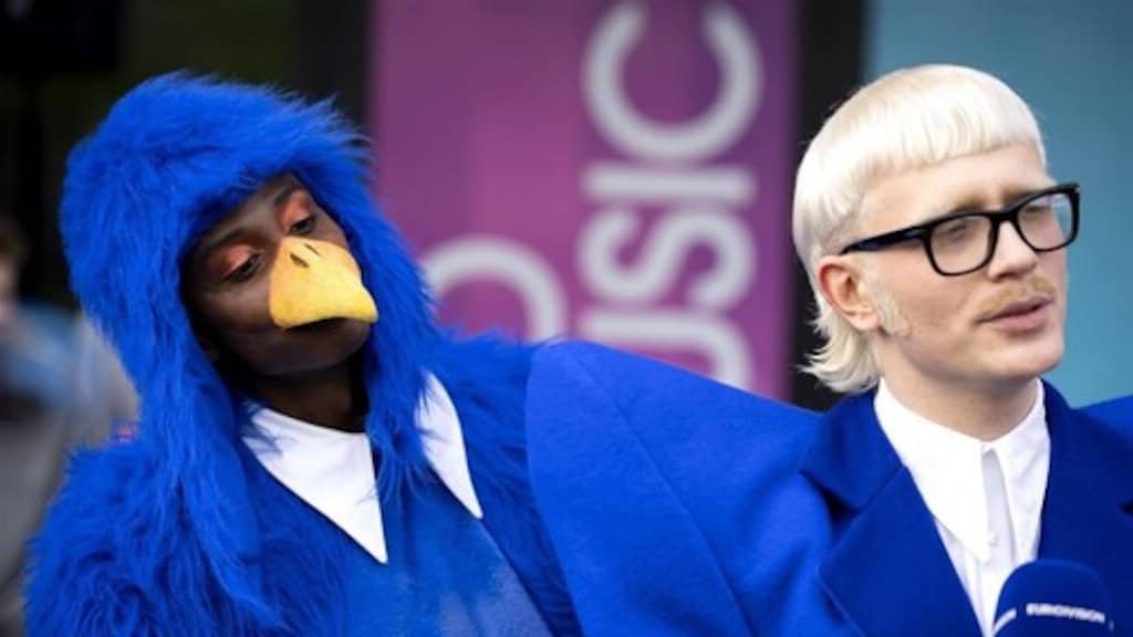 Appie Mussa steekt middelvingers op naar logo songfestival na nieuws Joost Klein