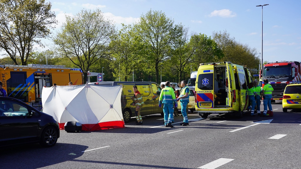 Het ongeluk waarbij René om het leven kwam.