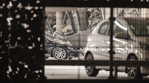 Parkeergarage ziekenhuis Nieuwegein ingestort, geen slachtoffers gevonden