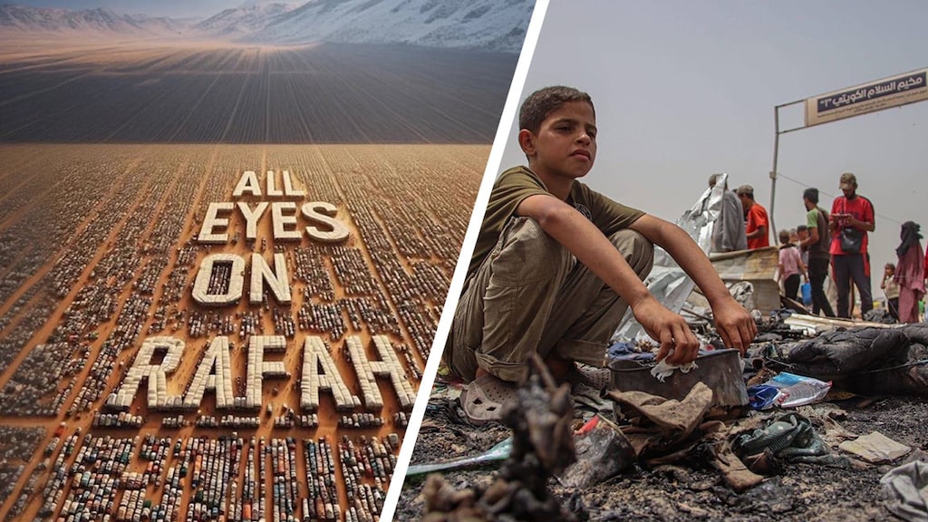 Nepfoto 'All eyes on Rafah' bereikt miljoenen, maar in Gaza verandert niets