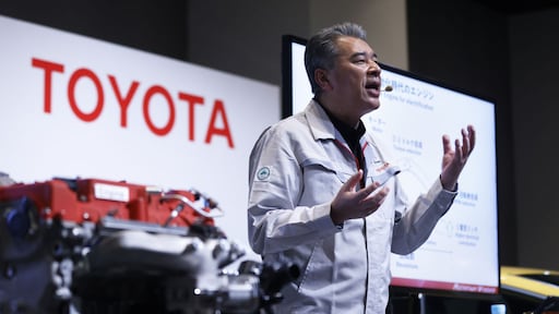 Toyota zet vol in op de verbrandingsmotor
