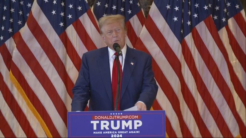 Toespraak Trump na historische veroordeling 'een gemiste kans'