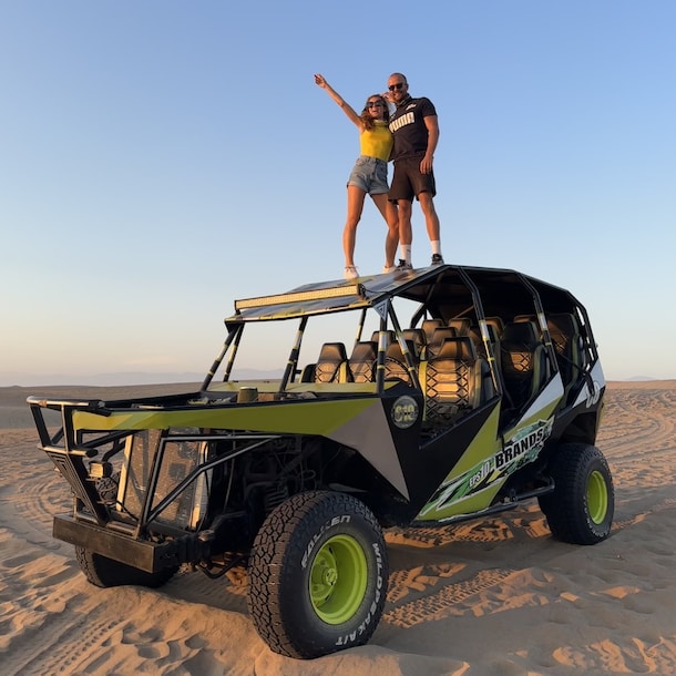 "Van de Galapagos naar de woestijn in Peru."