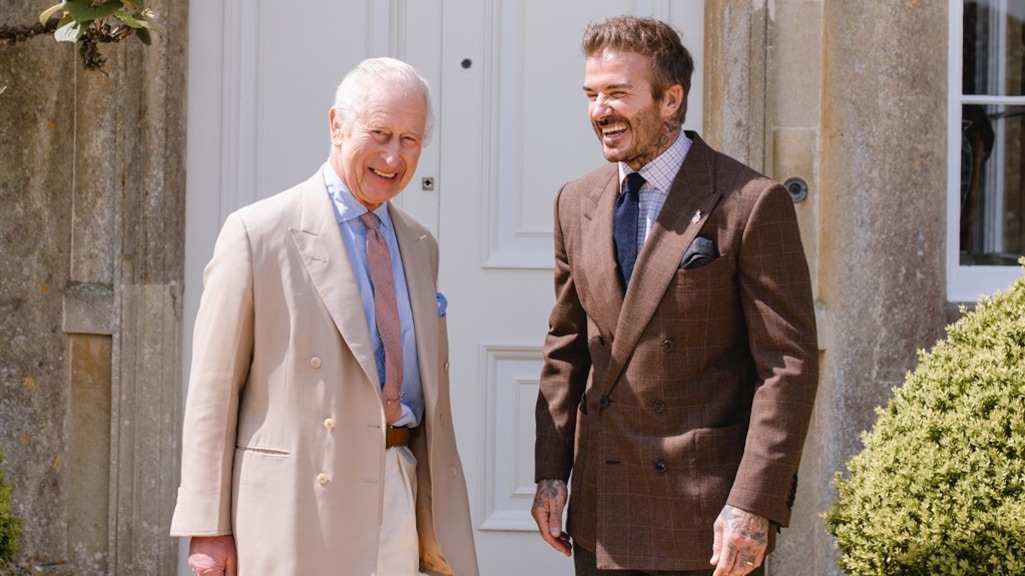 David Beckham wordt ambassadeur van goed doel koning Charles