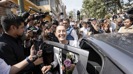 Exitpolls: Claudia Sheinbaum eerste vrouwelijke president van Mexico