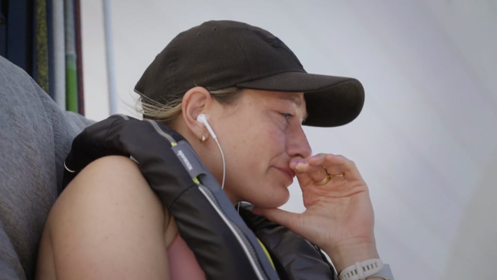 Roxane Knetemann breekt in Over de Oceaan: 'Muurtje wordt heel snel lager'