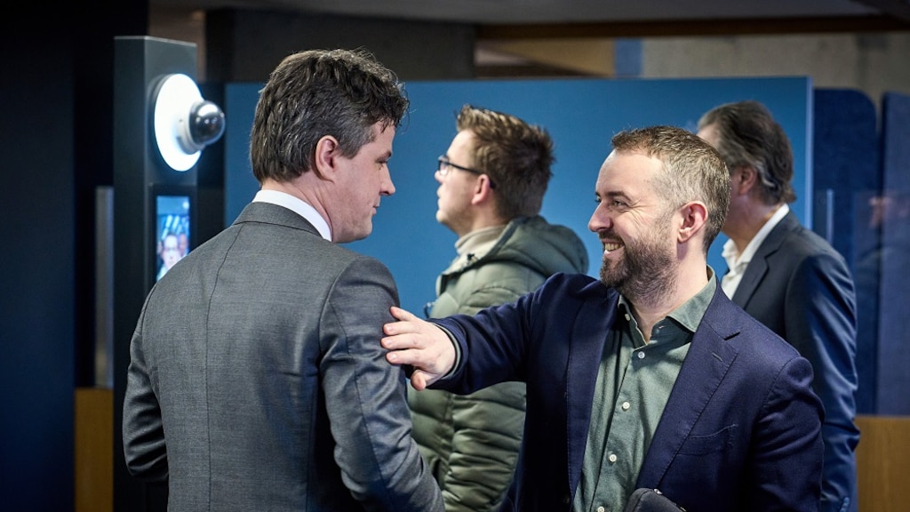 Henri Bontenbal (CDA) en Jimmy Dijk (SP)