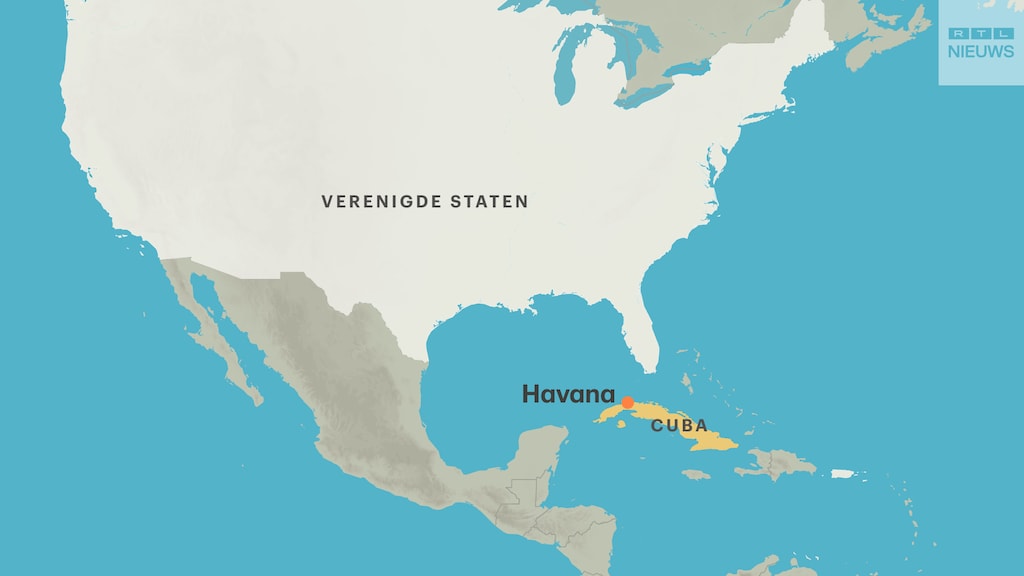 De Cubaanse hoofdstad Havana ligt op zo'n 150 kilometer van Amerika.