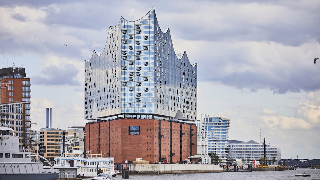 De Elbphilharmonie in Hamburg.