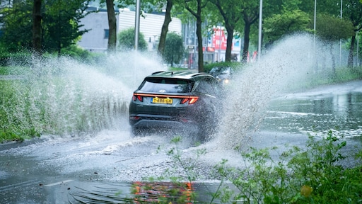 Waterschap verwacht een bak regen maandag in Zuid-Holland