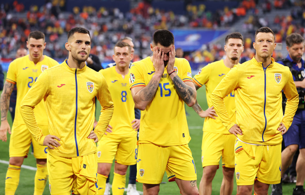 Hoe de Roemenen de kleedkamer achterlieten na uitschakeling: 'Respect'