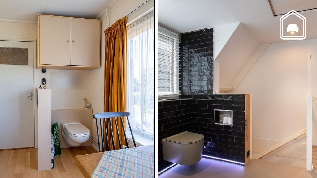 Lekker in het zicht: 6 Funda-huizen met nogal openbare wc’s