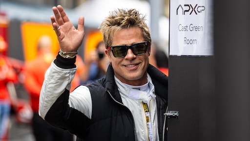 Brad Pitt opnieuw gespot bij Formule 1 in Hongarije voor film