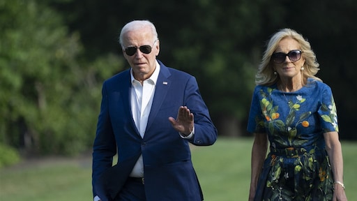 Biden schrijft in brief (weer) dat hij nooit opgeeft: 'Ik ben vastberaden'